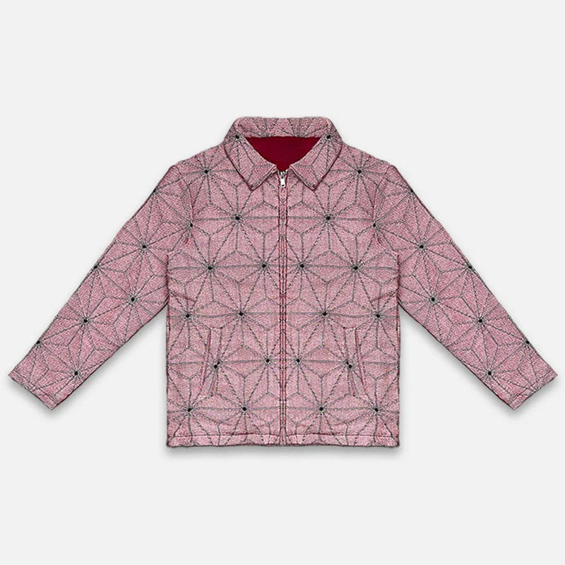 Demon Slayer Tapestry Button-Up jacket-IYAMIUIO