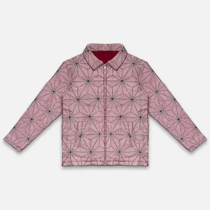 Demon Slayer Tapestry Button-Up jacket-IYAMIUIO