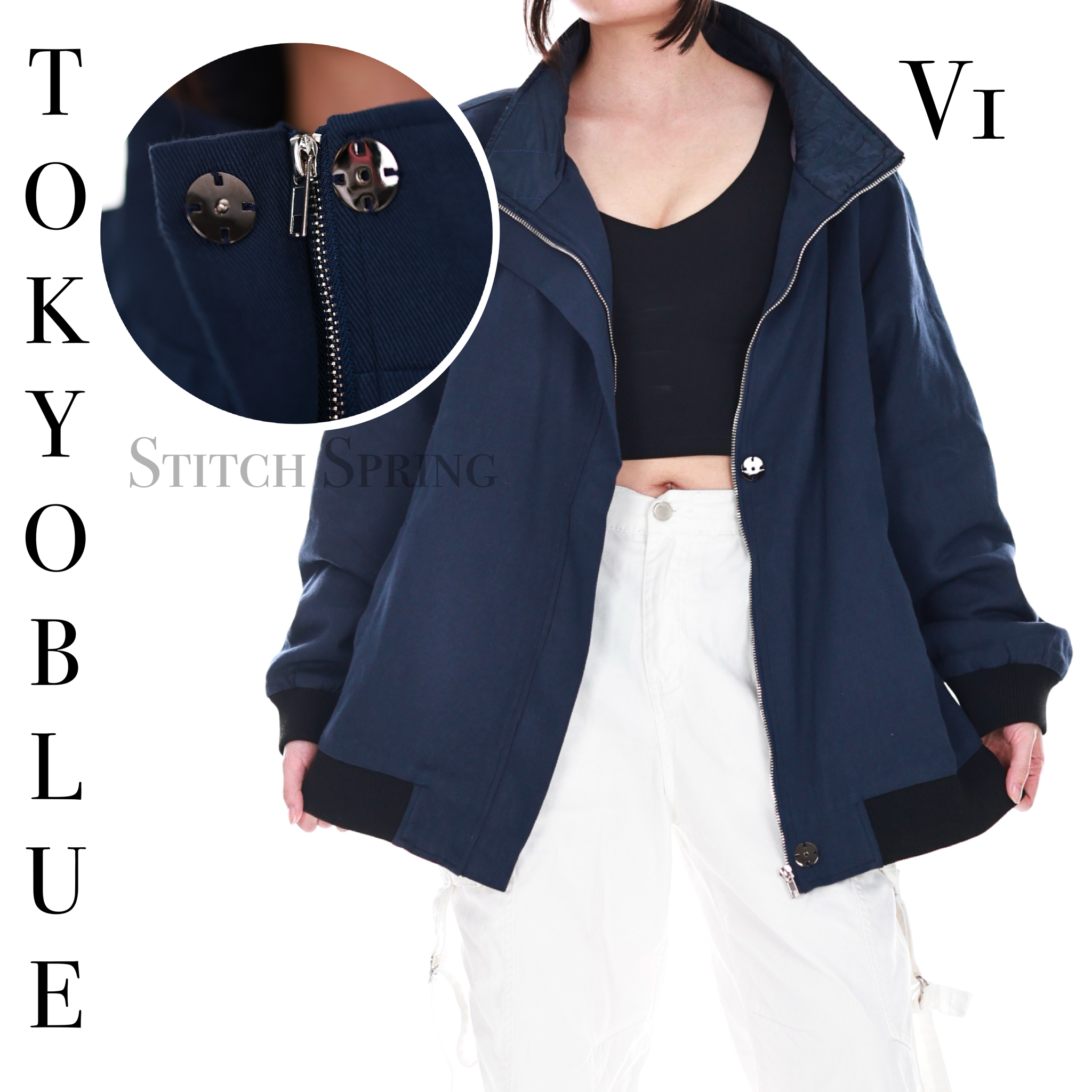 Tokyo Blue Denim Jacket-IYAMIUIO