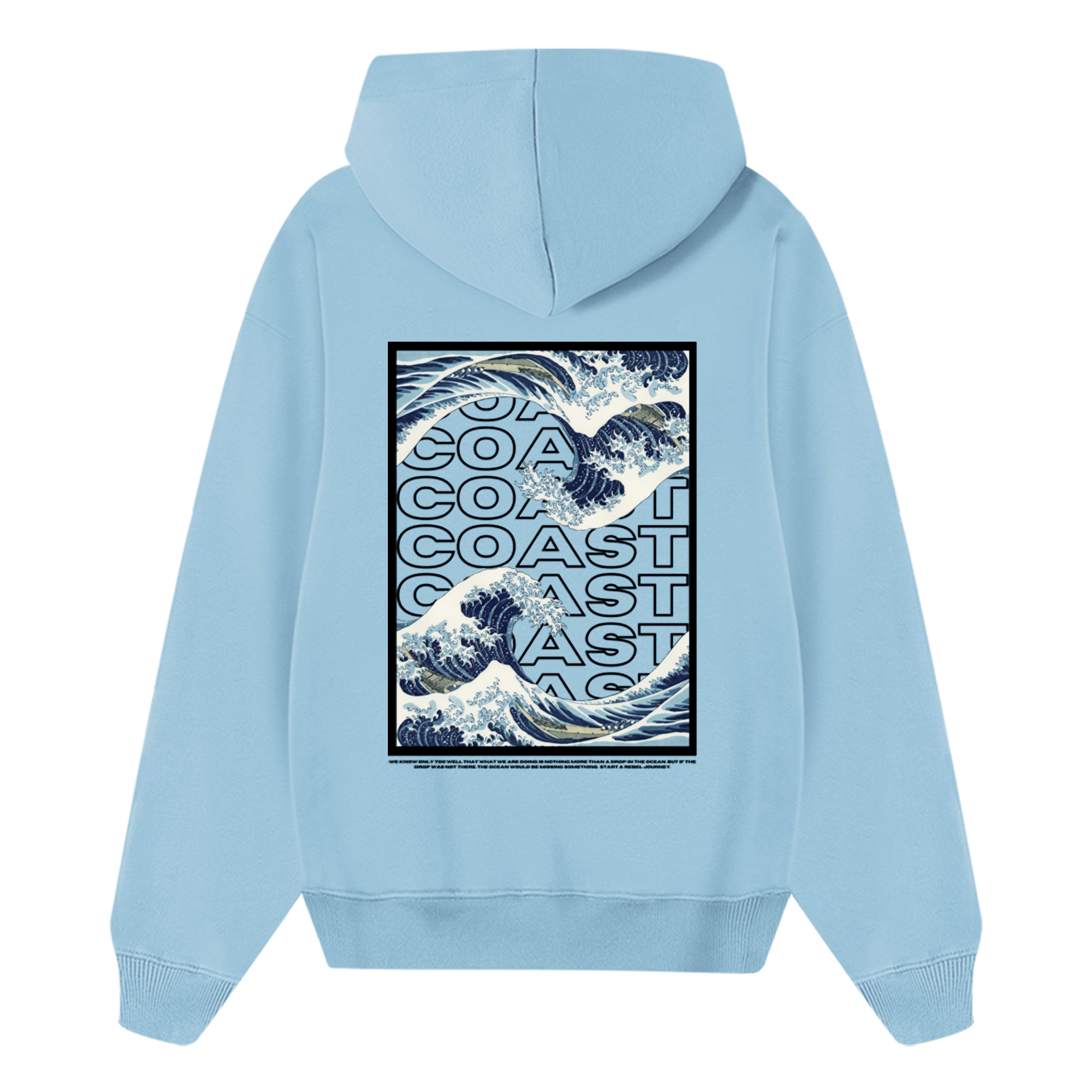Wave Premium Hoodie-IYAMIUIO