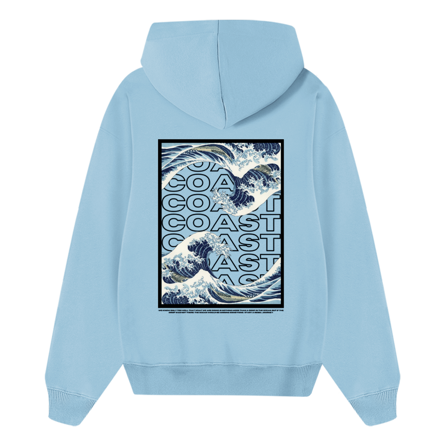 Wave Premium Hoodie-IYAMIUIO