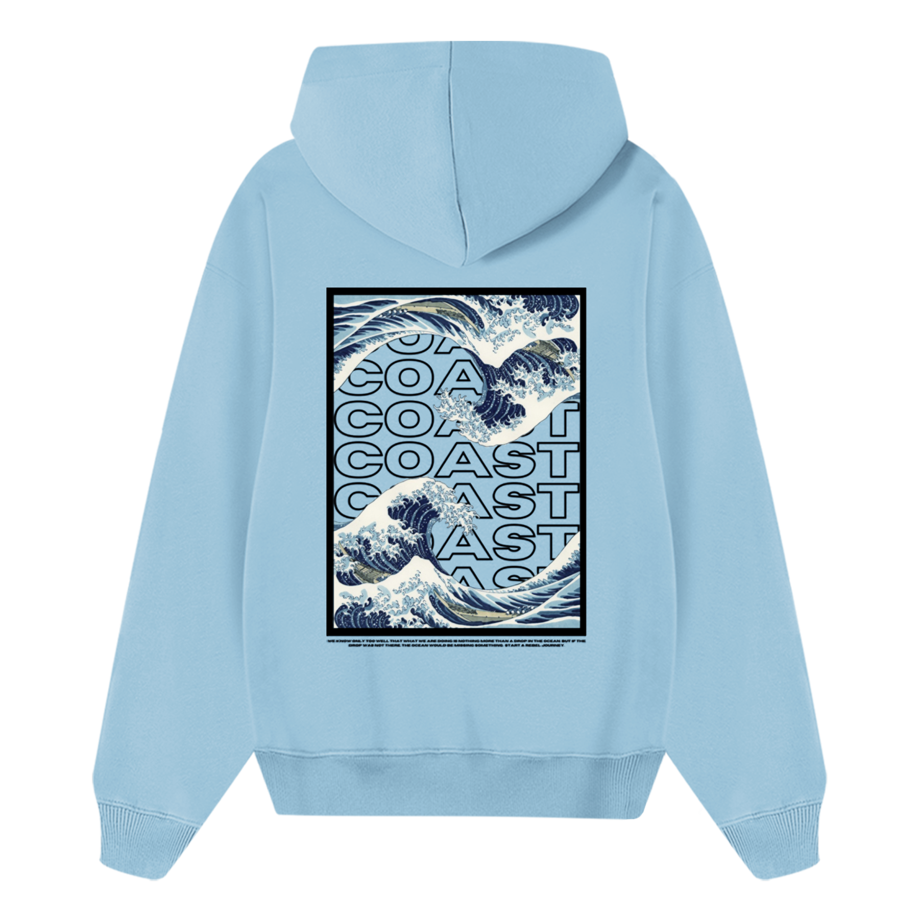 Wave Premium Hoodie-IYAMIUIO