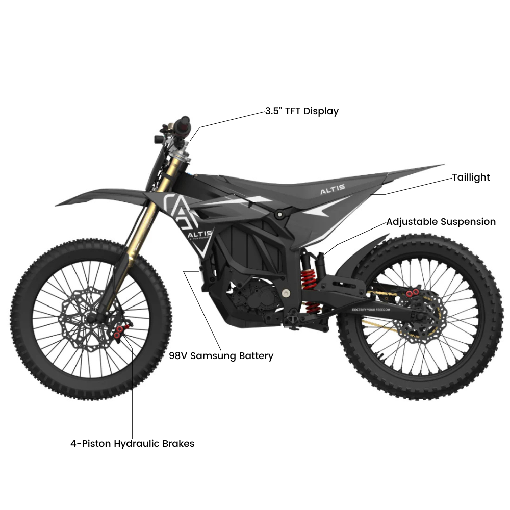 Altis Sigma - Best Dirt eBike 98V 35Ah