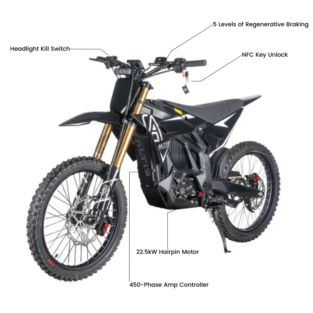Altis Sigma - Best Dirt eBike 98V 35Ah