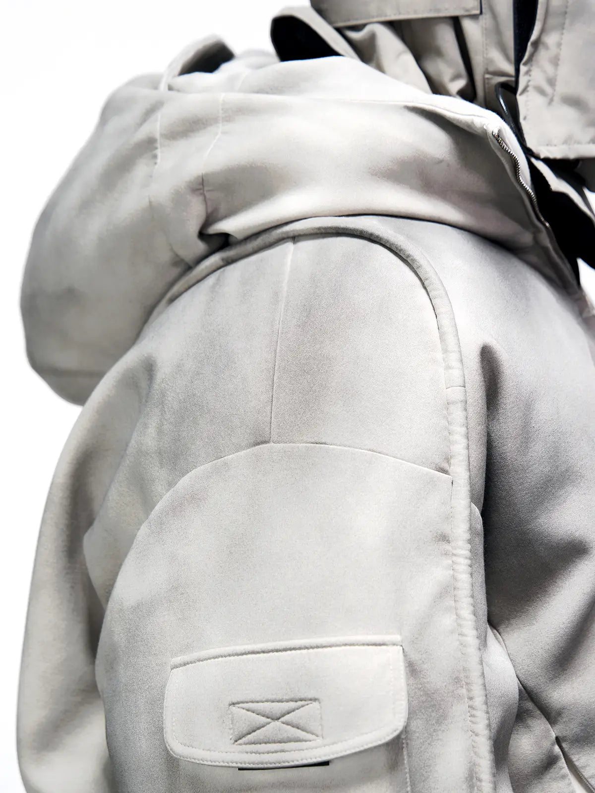 Personsoul Yuan Symbol Puffer Jacket-IYAMIUIO