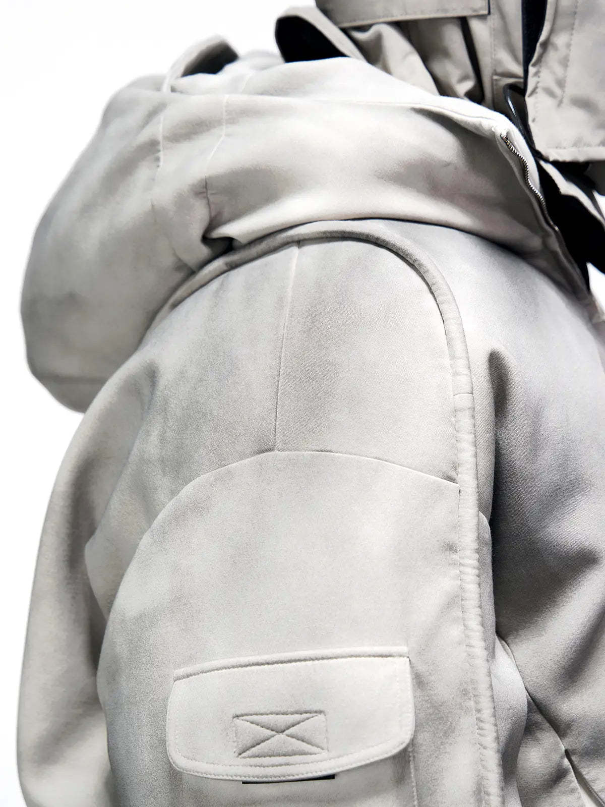 Personsoul Yuan Symbol Puffer Jacket-IYAMIUIO