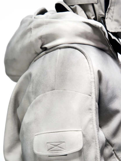 Personsoul Yuan Symbol Puffer Jacket-IYAMIUIO