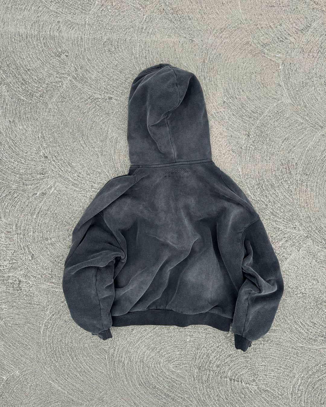 Washed vintage zip up-IYAMIUIO