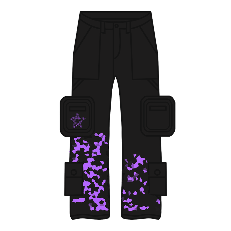 "Unchained" Cargo Pants-IYAMIUIO