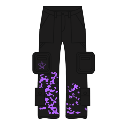 "Unchained" Cargo Pants-IYAMIUIO
