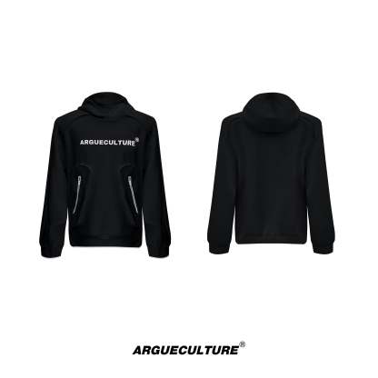 【24s Oct.】Simple Pocket Padded Shoulder Hoodie-IYAMIUIO