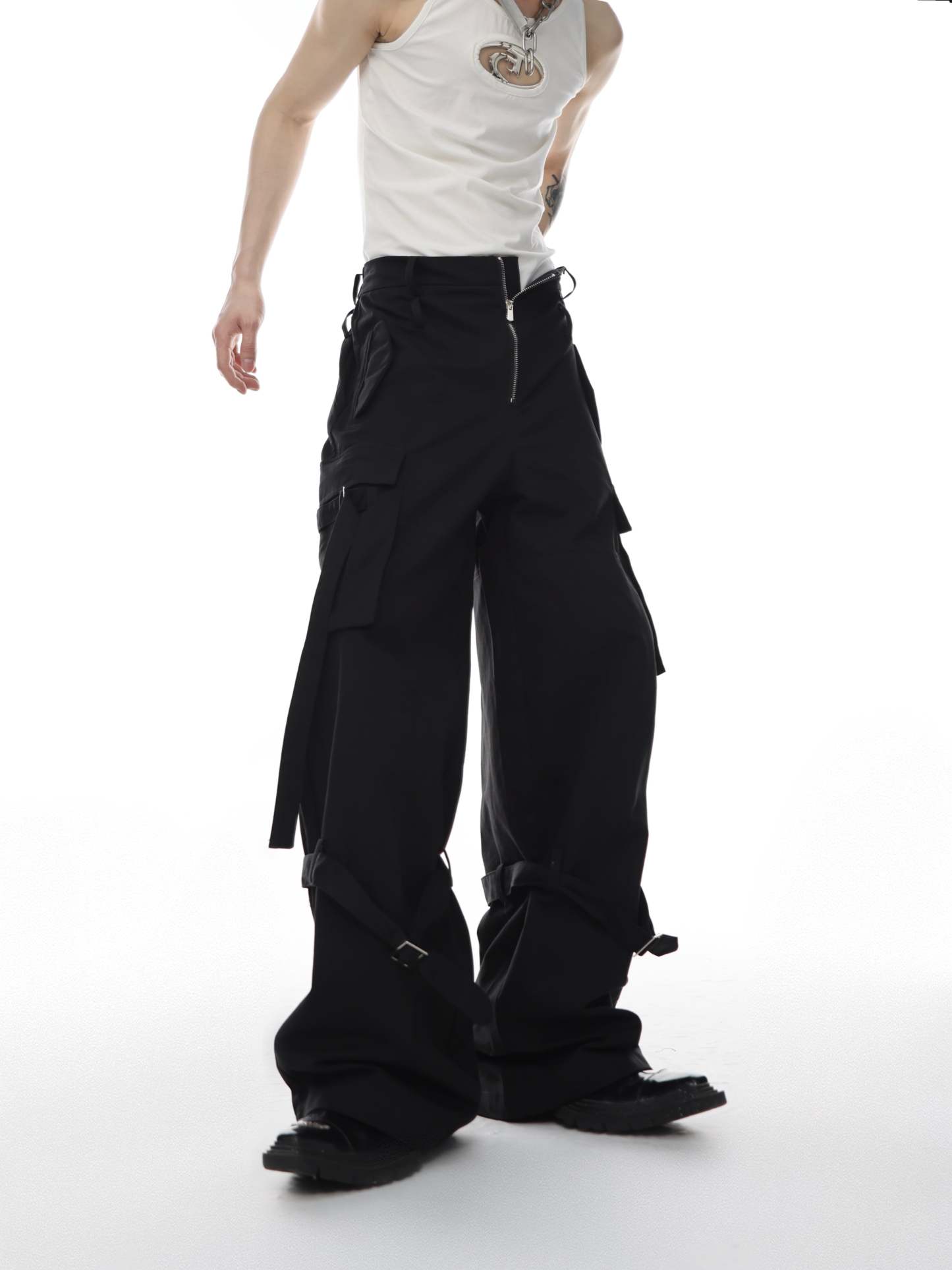 【23s May.】Multi Pocket Trousers-IYAMIUIO