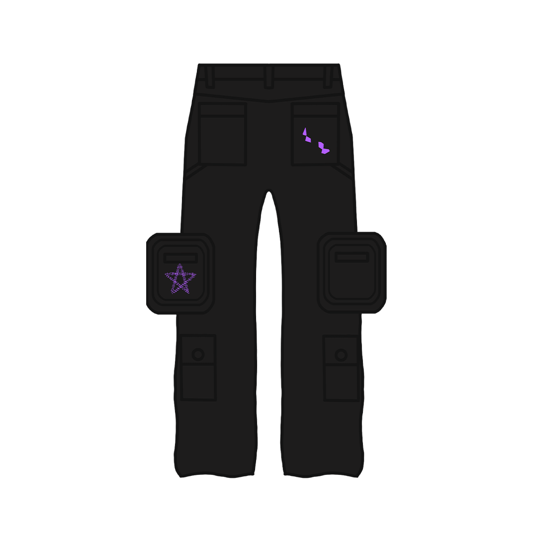 "Unchained" Cargo Pants-IYAMIUIO