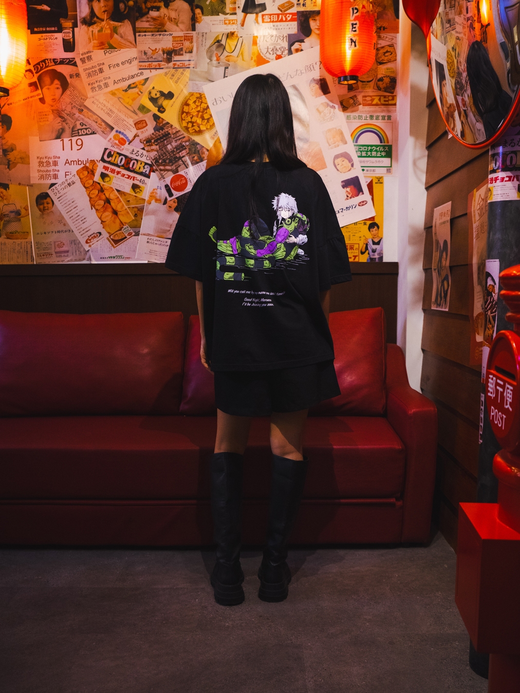 Meruem x Komugi Oversize Tee-H×H-IYAMIUIO