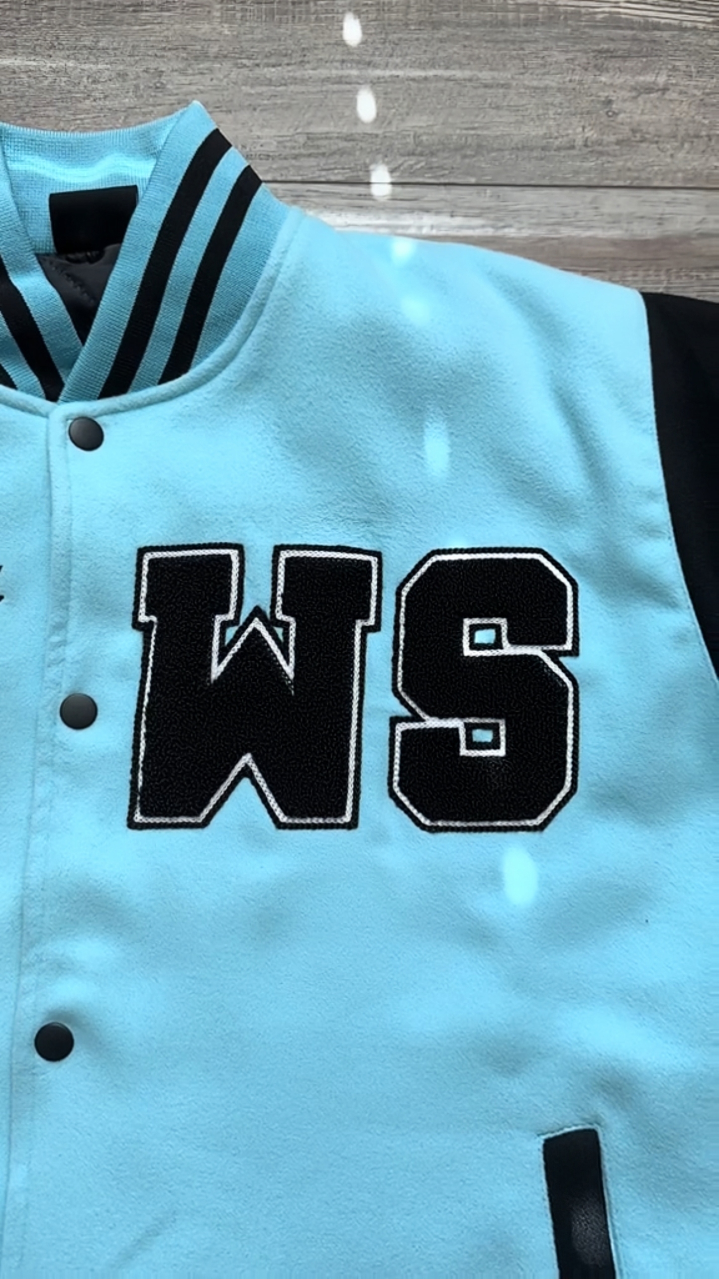 “WHITE SNAKE” Varsity Jacket-IYAMIUIO