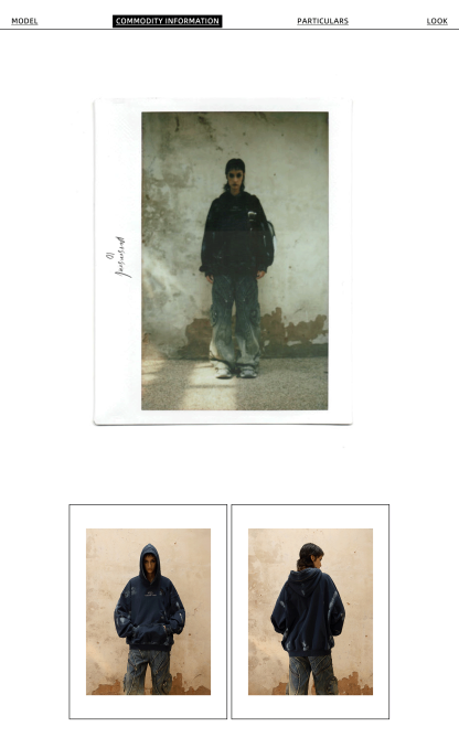 Personsoul Ripped Dirty Hoodie-IYAMIUIO