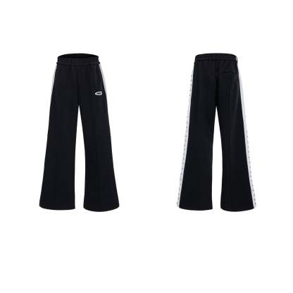 【24s Oct.】Metal Rivet Casual Silhouette Short Hoodie + Casual Pants-IYAMIUIO