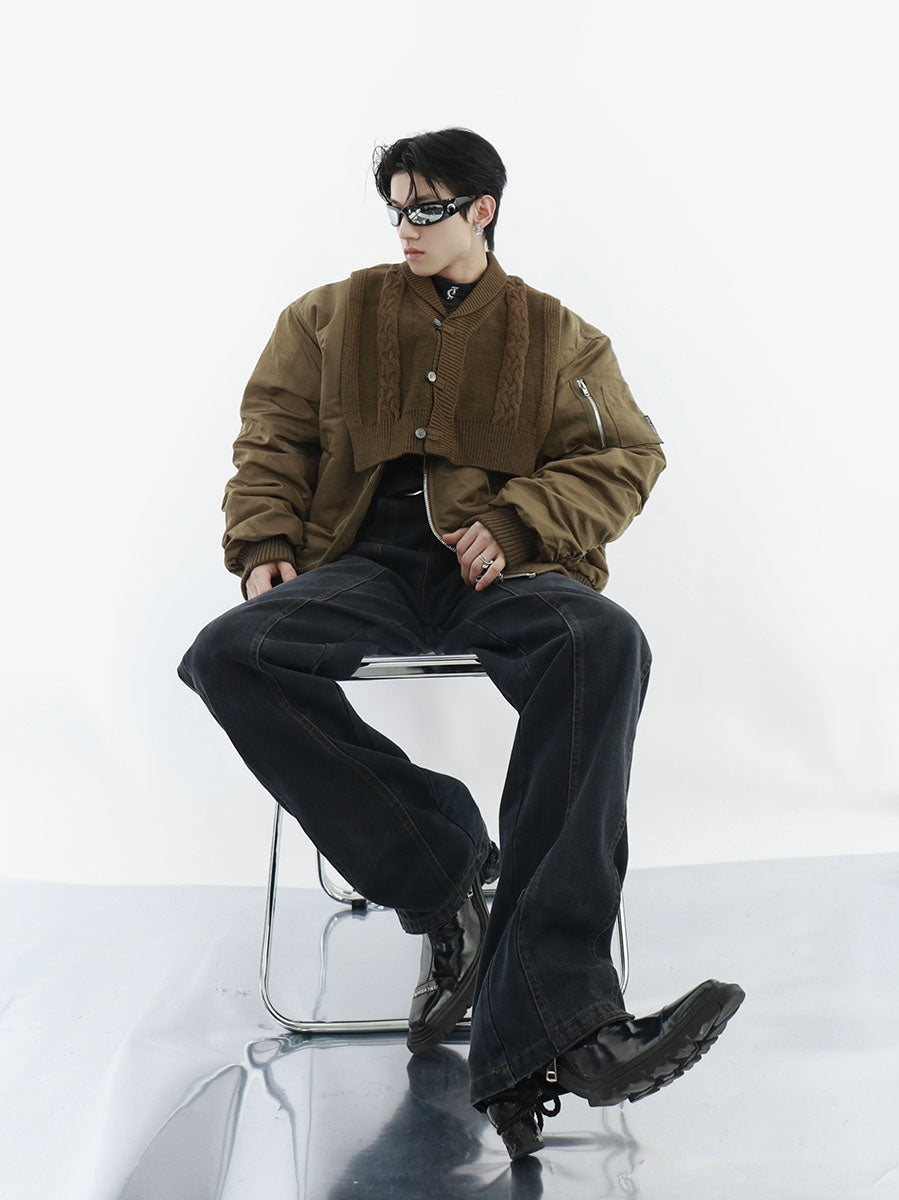 Cotton Jacket Tops-IYAMIUIO