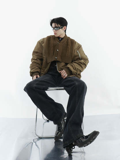 Cotton Jacket Tops-IYAMIUIO