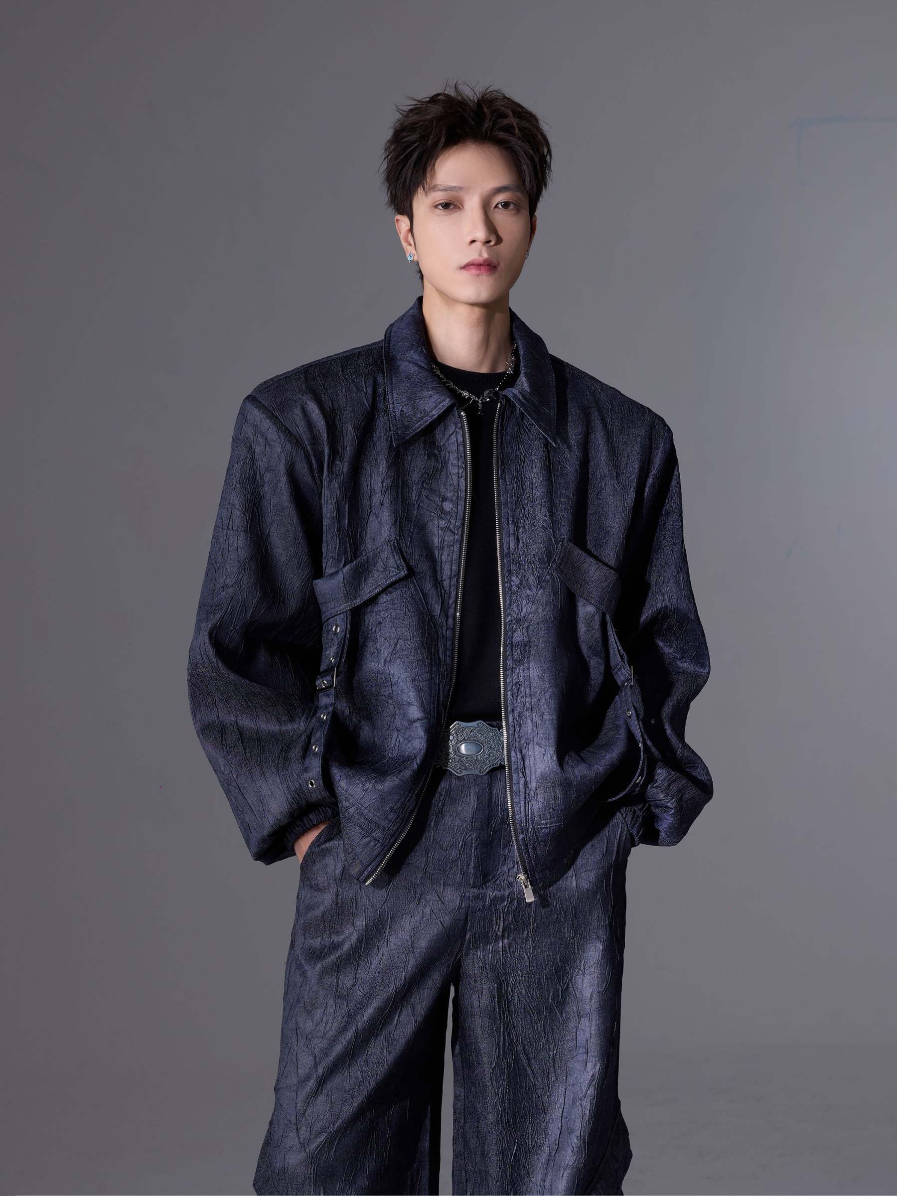 【24s April.】3D Textured Ribbon Jacket-IYAMIUIO