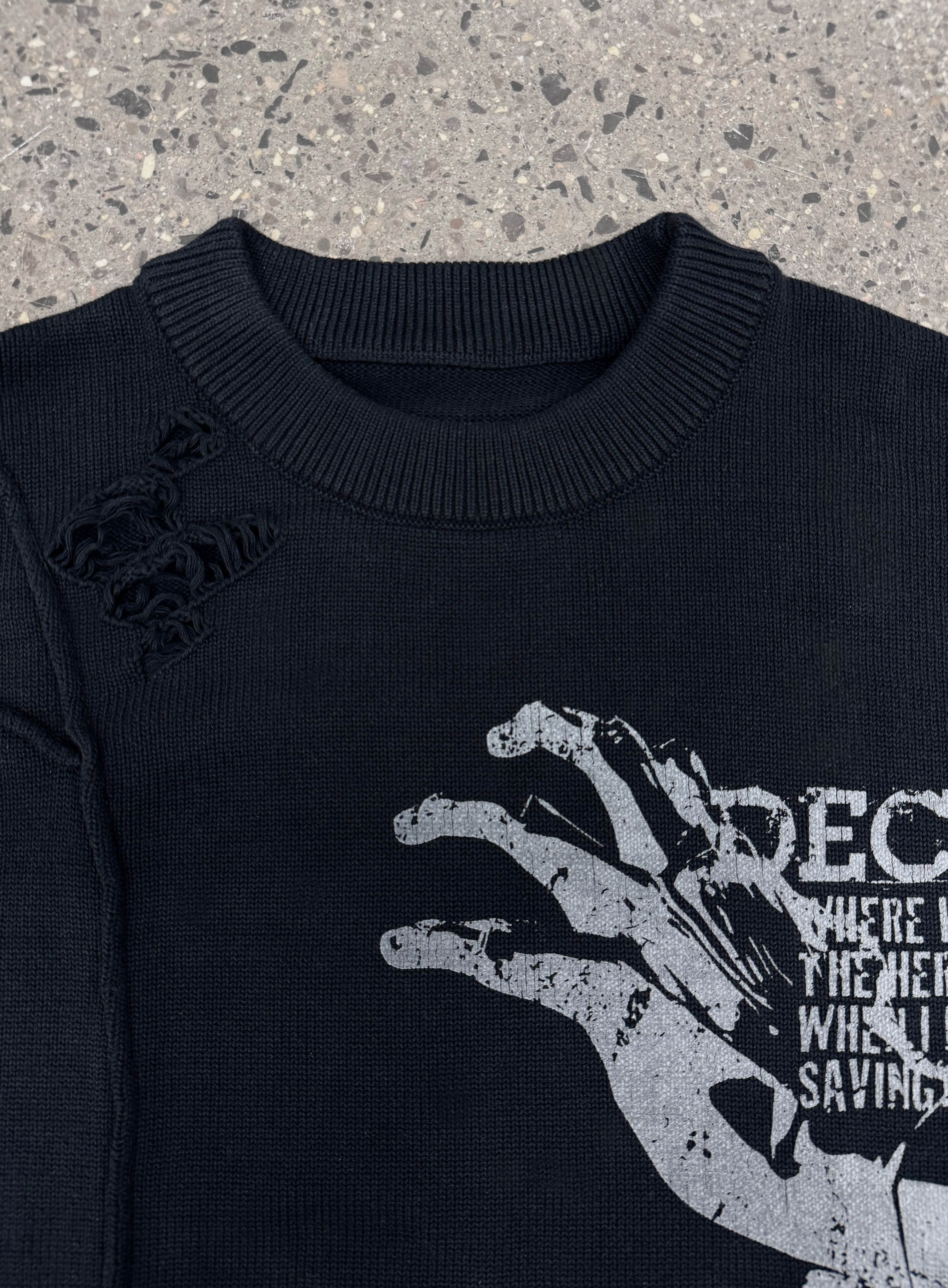 "DECAY" Knit-IYAMIUIO