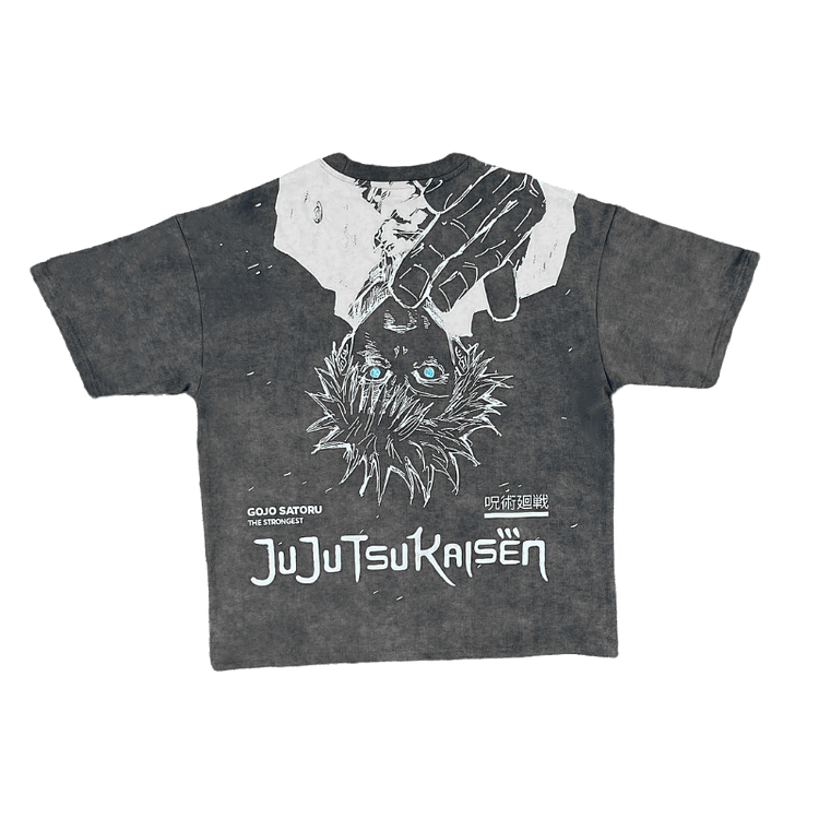 Vintage Washed T Shirt - JJK-IYAMIUIO