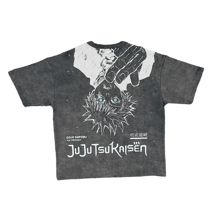 Vintage Washed T Shirt - JJK-IYAMIUIO