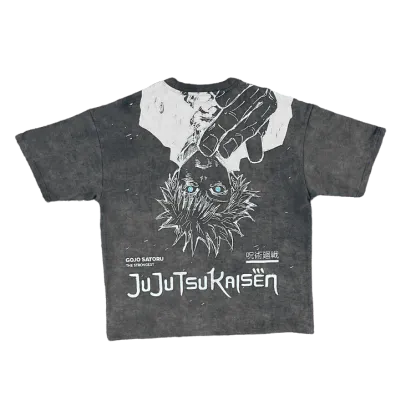 Vintage Washed T Shirt - JJK-IYAMIUIO