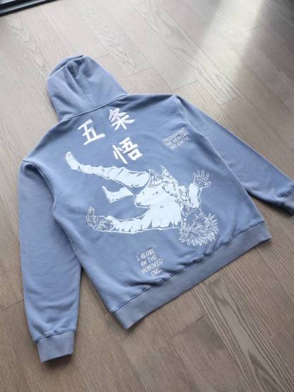 Gojo Embroidery Hoodie-JJK-IYAMIUIO