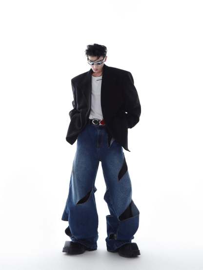 【23s Feb.】Knife Cut Style Jeans