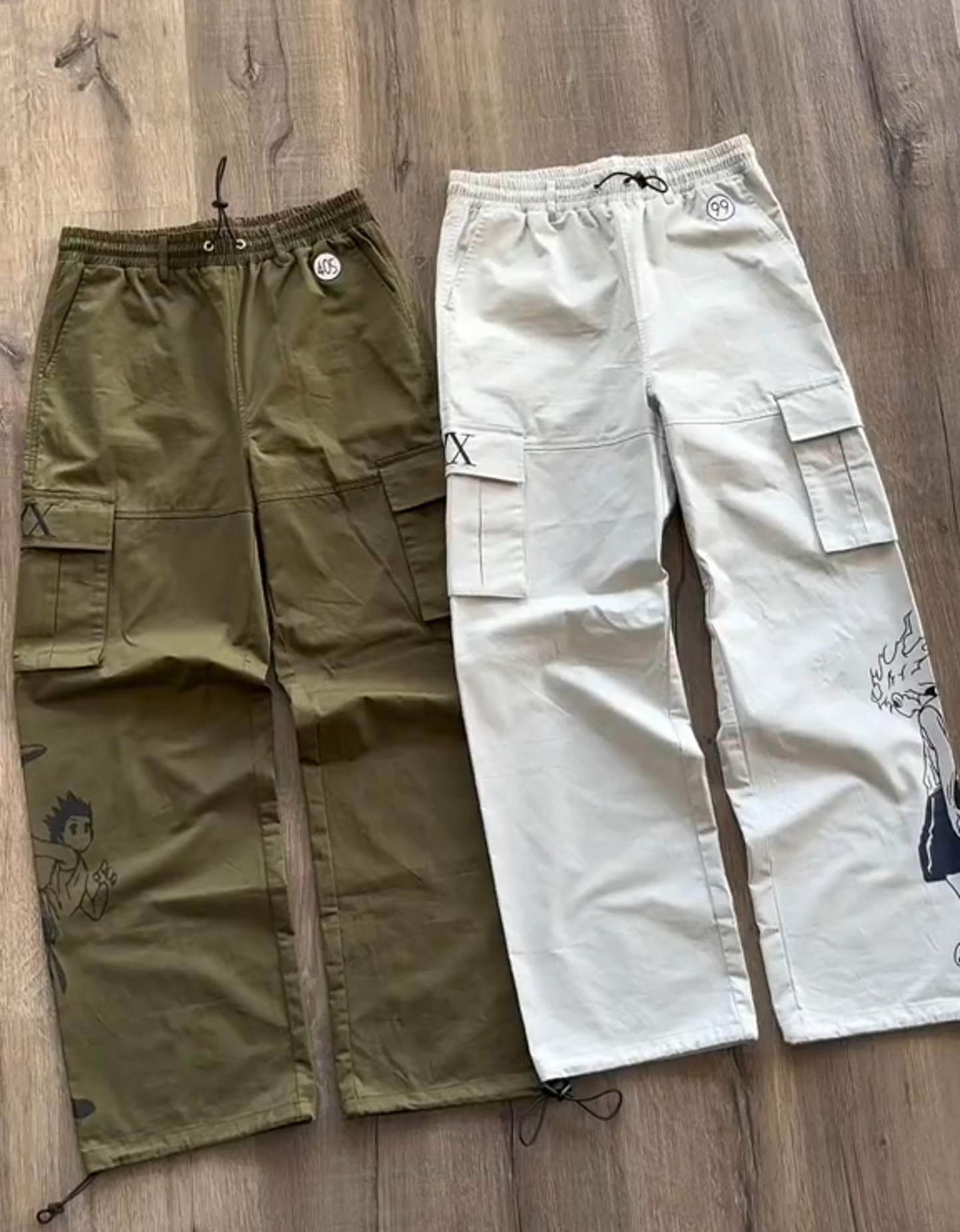 Gon/Killua Parachute pants-HxH-IYAMIUIO