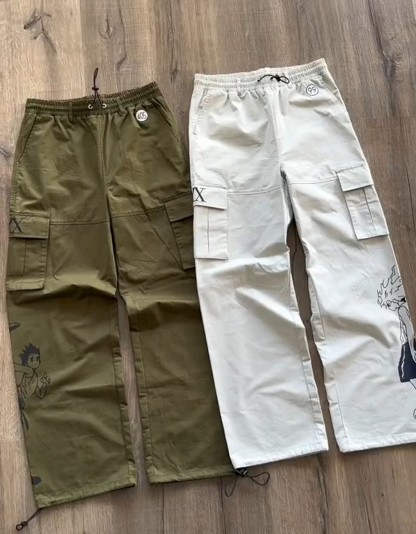 Gon/Killua Parachute pants-HxH-IYAMIUIO