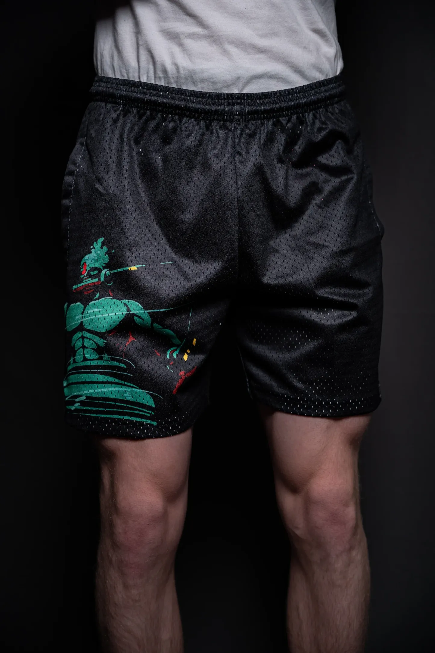 King of Hell Mesh Shorts-One.P-IYAMIUIO