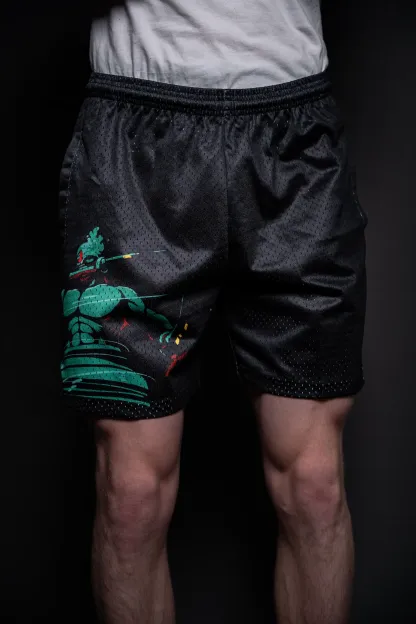 King of Hell Mesh Shorts-One.P-IYAMIUIO