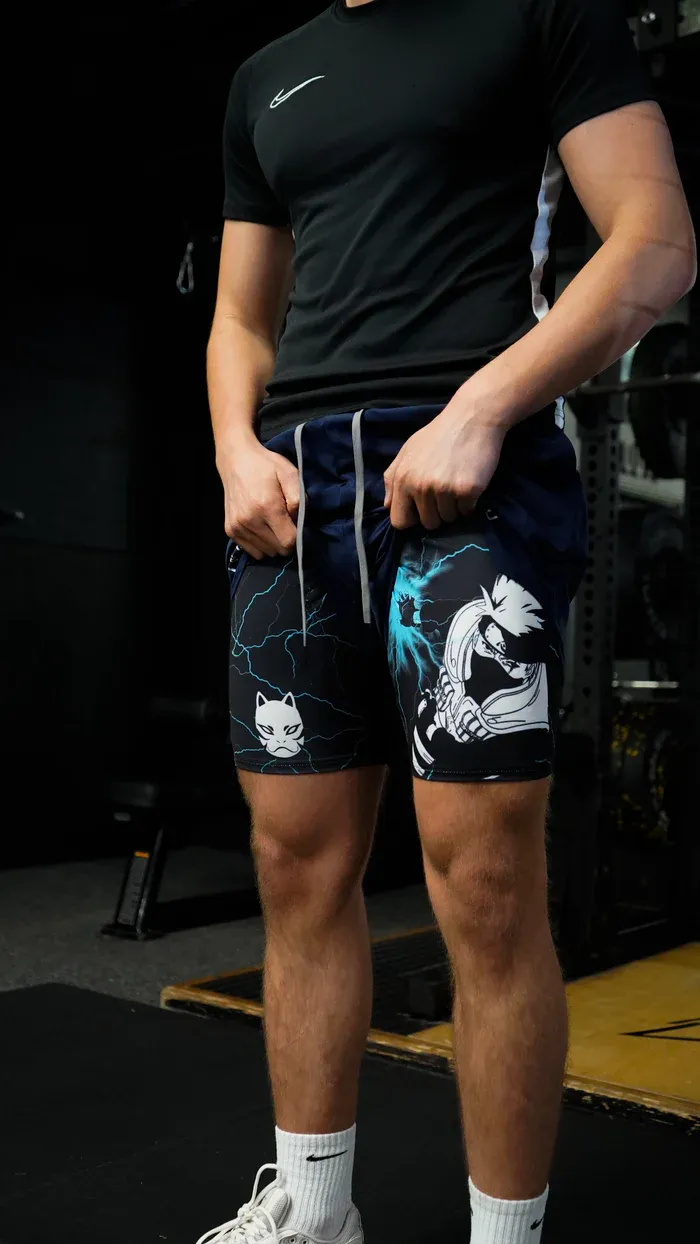 Anbu Lightning Performance Shorts - NARUTO-Shadeston