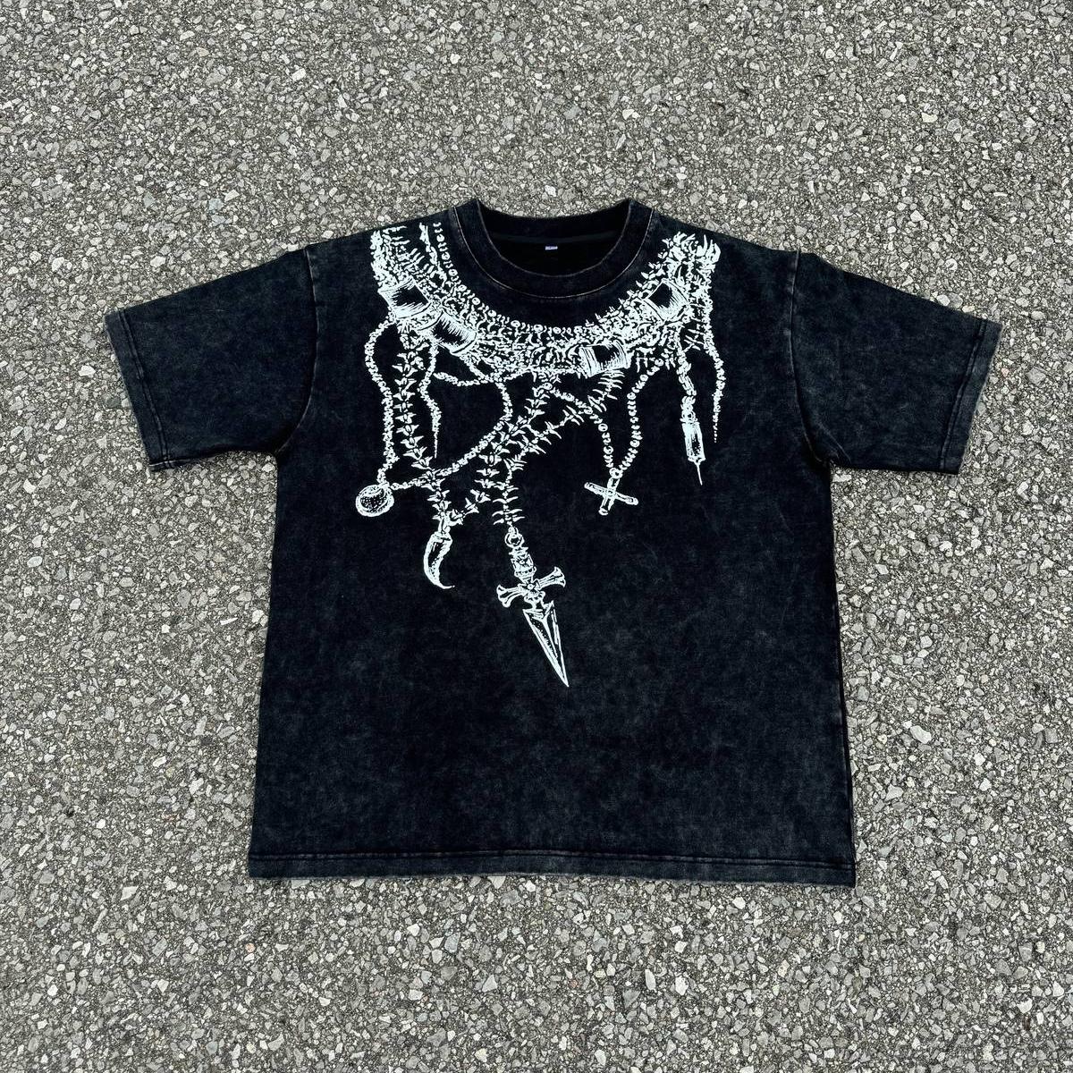 Kurapika Vintage Washed Tee V2-H×H-IYAMIUIO