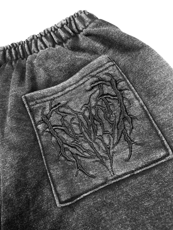 Spider Vintage Shorts-IYAMIUIO