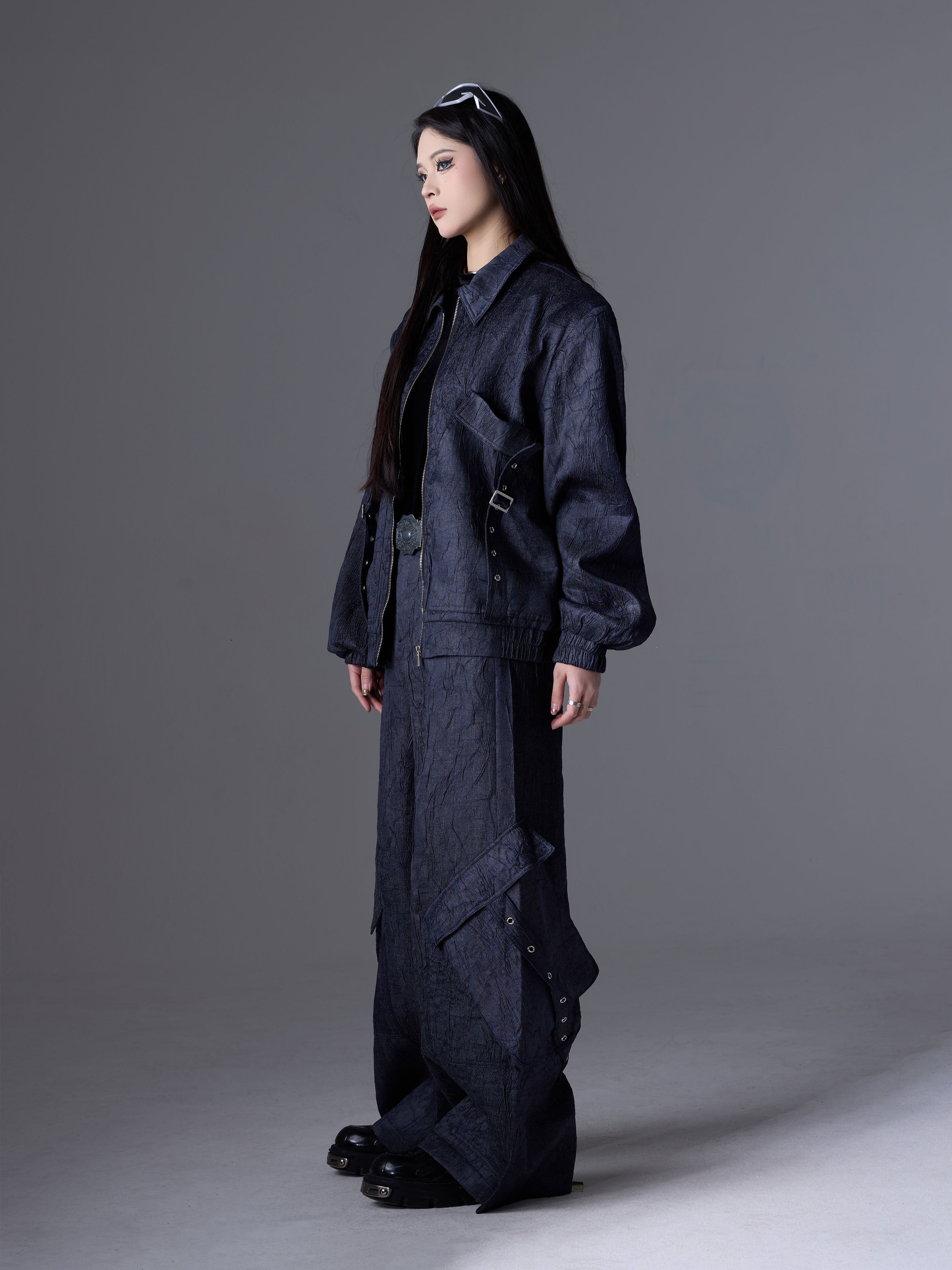 【24s April.】3D Textured Ribbon Jacket-IYAMIUIO