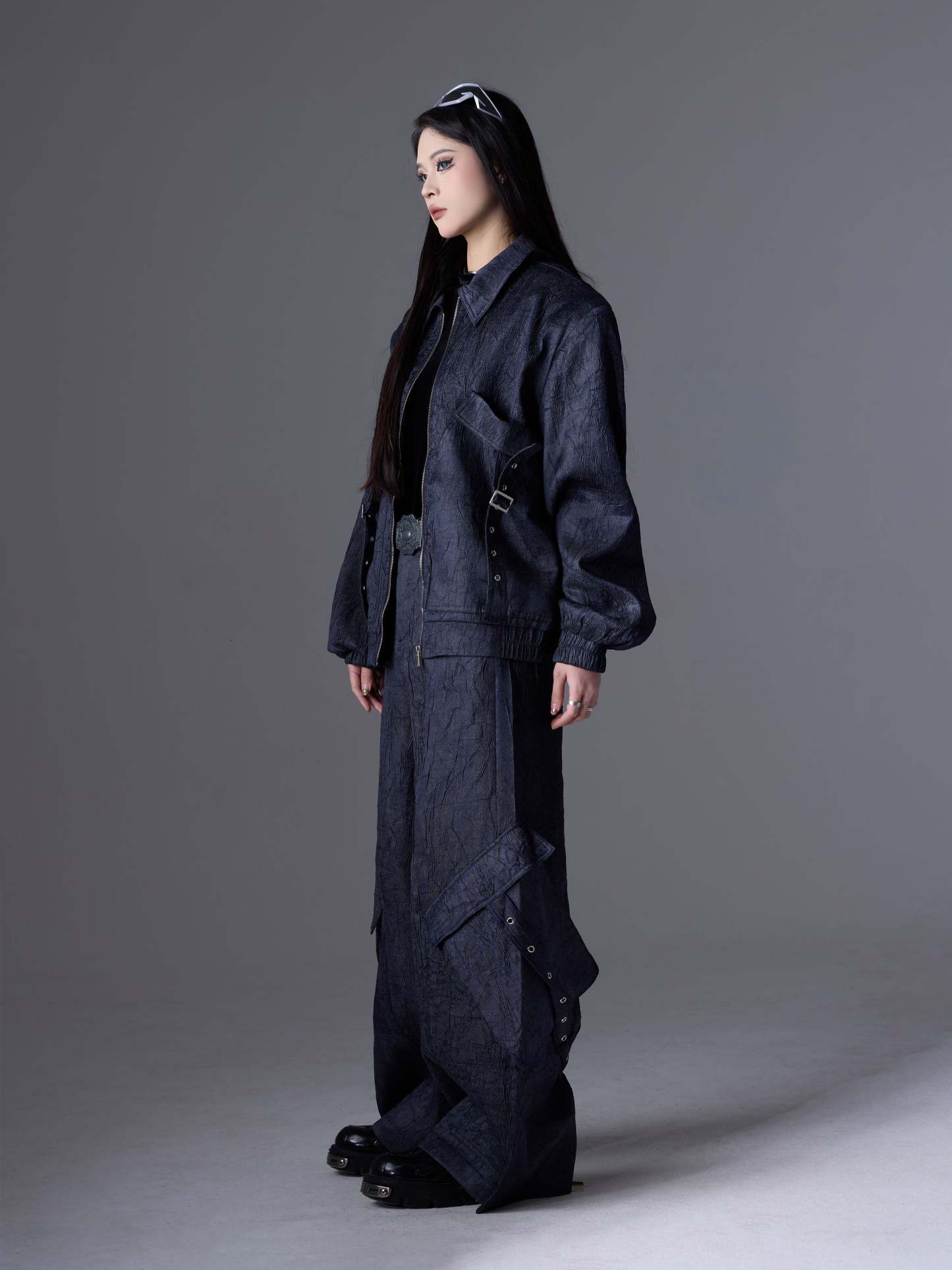 【24s April.】3D Textured Ribbon Jacket-IYAMIUIO