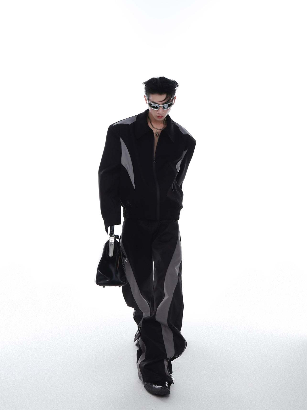 【23s Mar.】Shoulder Pads Thin Jacket-IYAMIUIO