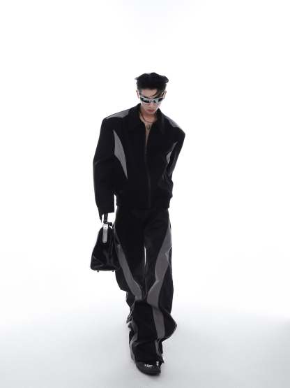 【23s Mar.】Shoulder Pads Thin Jacket-IYAMIUIO