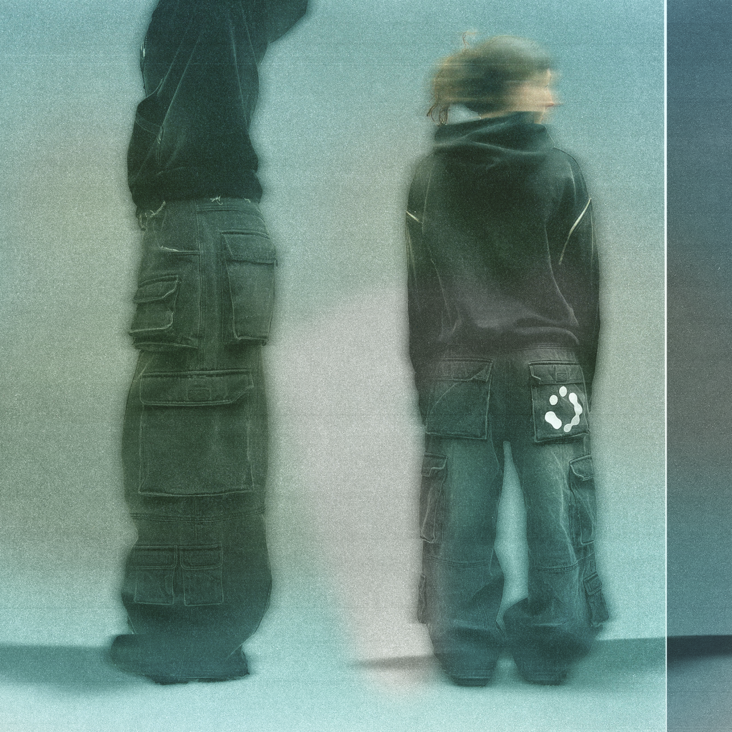 heavy denim cargos-IYAMIUIO