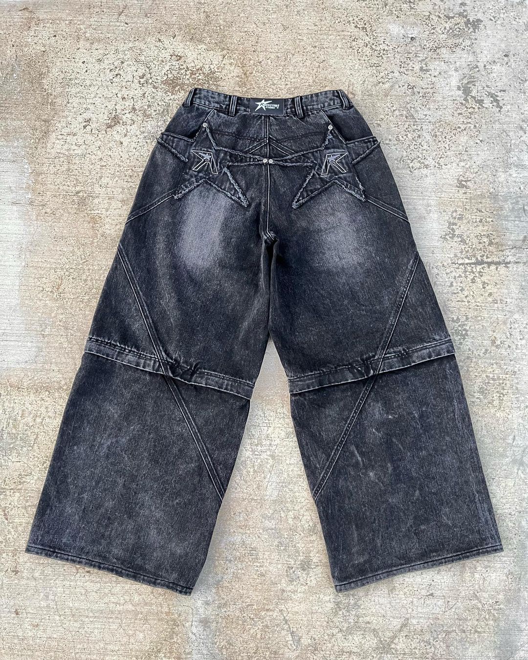 pocket convertible denim jean-IYAMIUIO