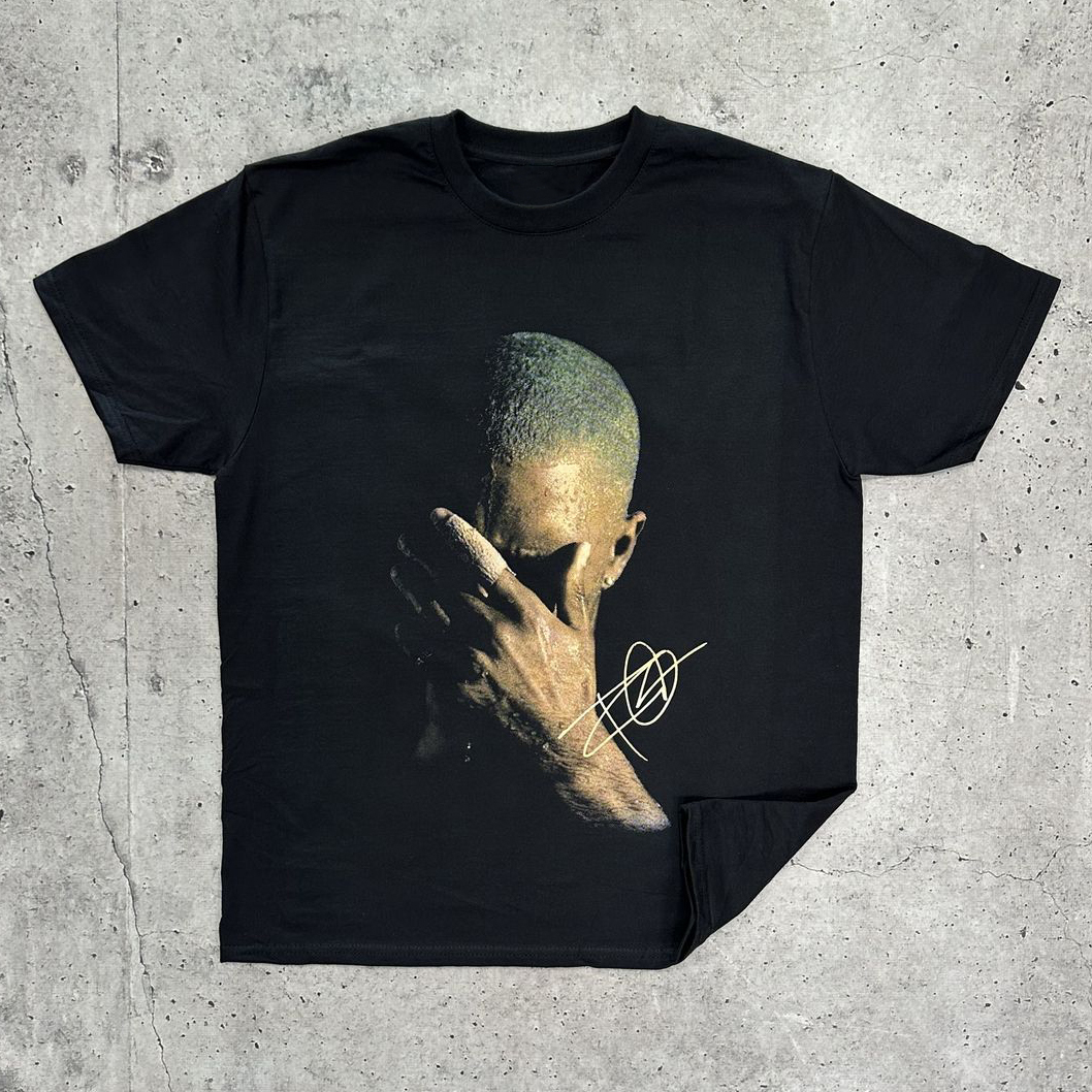 Casual Blond Print Short Sleeve T-Shirt-IYAMIUIO