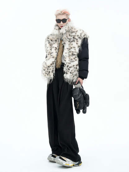 【24s January.】Reversible Faux Mink Fur Jacket-IYAMIUIO