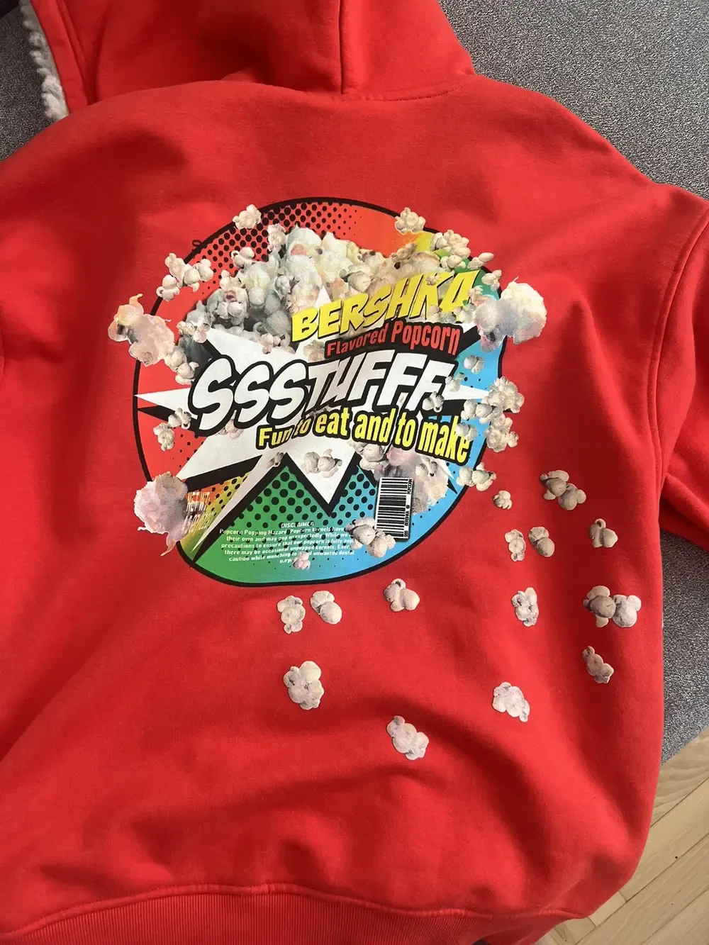 Popcorn Hoodie bershka x ssstufff