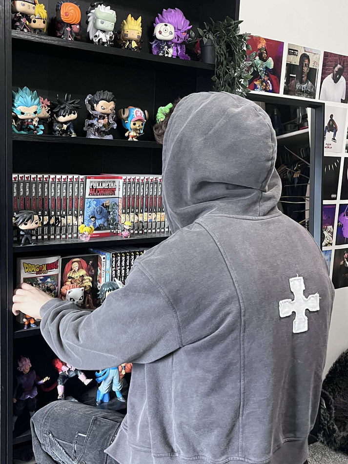 Arthur Zip Up Hoodie - Fire Force-IYAMIUIO