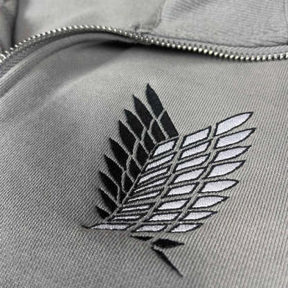 Wings of Freedom Quarter-Zip - AOT-IYAMIUIO