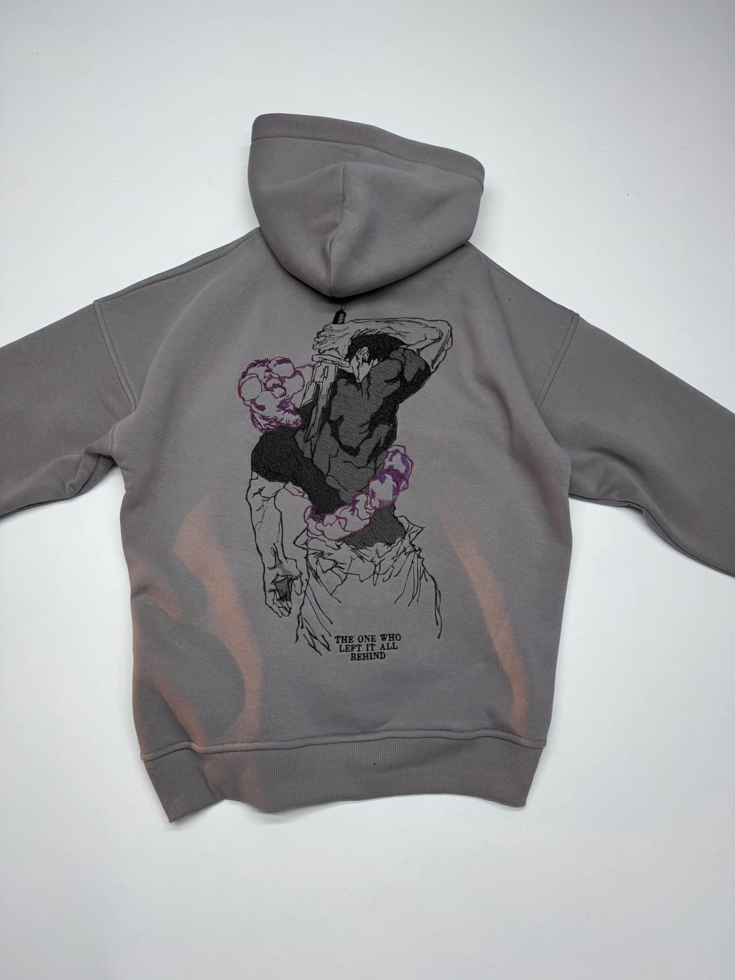 JJK Embroidered Hoodie-IYAMIUIO