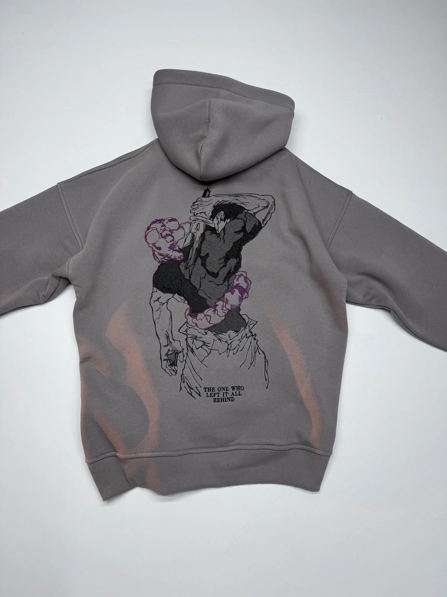 JJK Embroidered Hoodie-IYAMIUIO